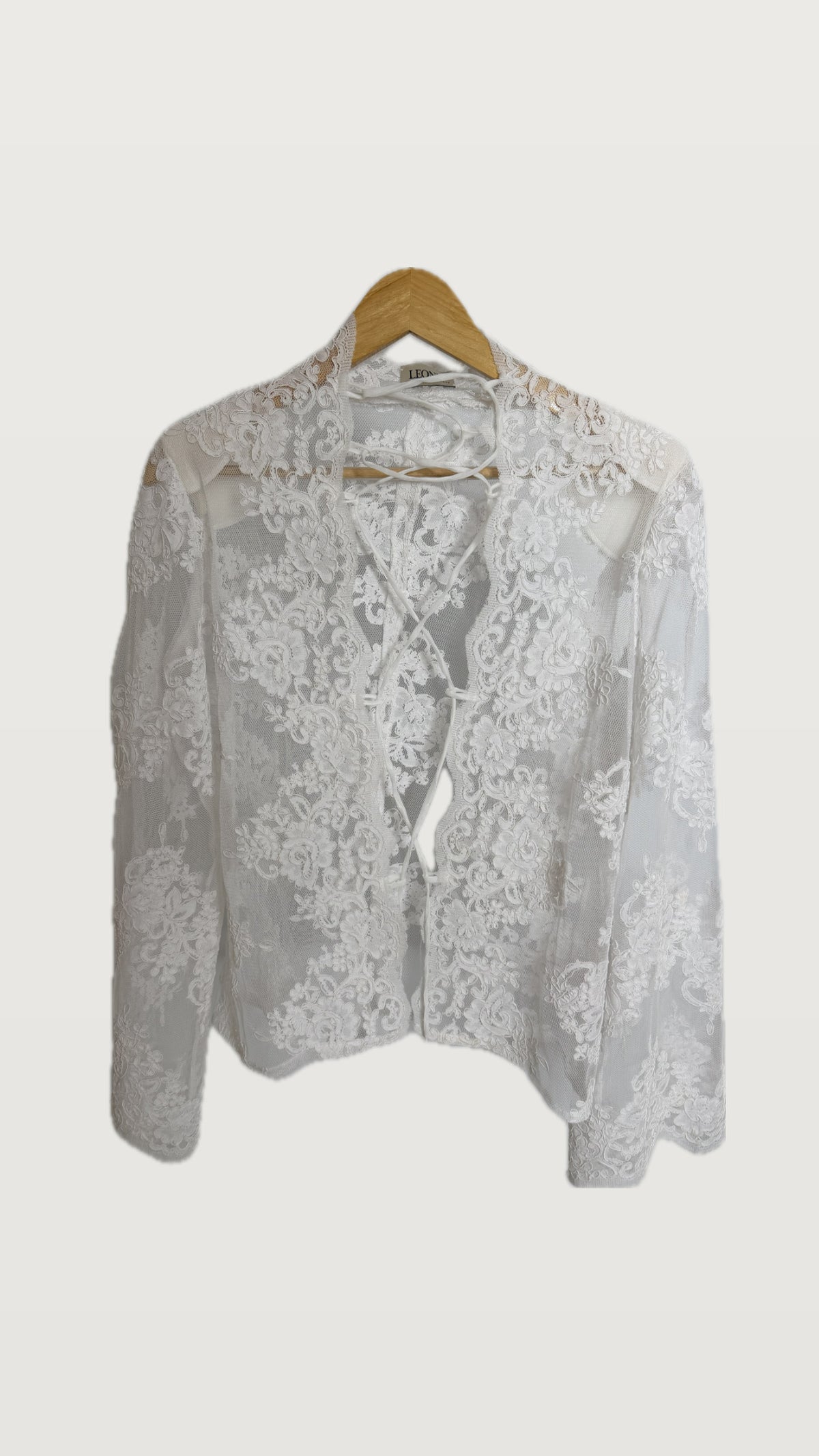 THE DAHLIA LACE SHIRT